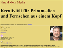 Tablet Screenshot of haraldmohr.de
